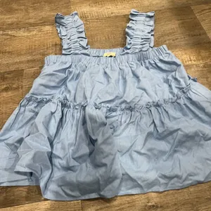 Entro small blue blouse thumbnail 5