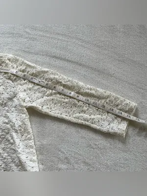Eve & Maddie Oversized Lace Cardigan size S thumbnail 4