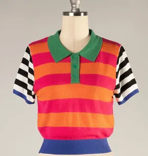Striped Shirt Multiple Size XS thumbnail 1