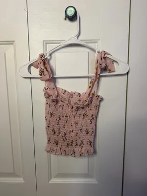 Shein Summer Top Tank Tie thumbnail 2