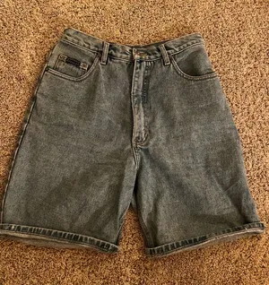 Route 66 Women’s Washed Blue Denim Shorts thumbnail 1
