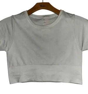 Aerie Offline gray cropped tee in a M #aerie #cropped thumbnail 1