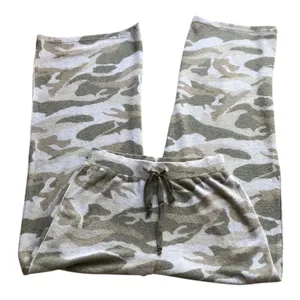 Mystree NWT Camo Fleece Wide Leg Flare Drawstring Pants Women’s Small thumbnail 7