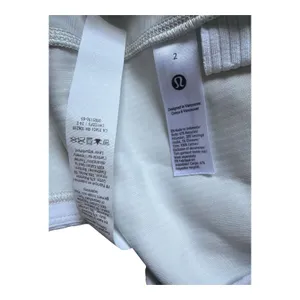 Lululemon Ribbed Softstreme Cropped Tank White Size 2 thumbnail 4