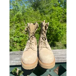 UFCW 8430 Womens Military Army Desert Combat Boots Steel Toe Vibram Sole Sz 5 XW thumbnail 7