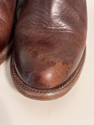 Bed Stu Cobbler Series Ankle Booties Womens Size 8 Brown Leather Wedge Western thumbnail 6