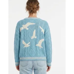 Taylor Swift 1989 Taylor's Version Cardigan Blue Seagull XS/SM Official Merch thumbnail 2