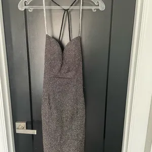 NWT‎ ABBY PARIS 94101 Black Sparkle Dress Open Back Sz 2 $150 thumbnail 8