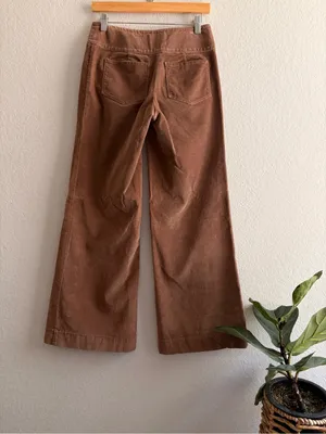 London Jeans Women Pants 2 Marisa Fit Bootcut brown Low Rise Tan Retro thumbnail 3