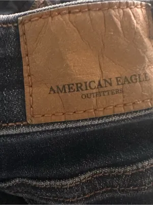 American Eagle Next Level Stretch Distressed Jean Shorts thumbnail 6