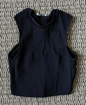 Zara Black Top thumbnail 1