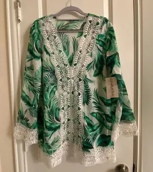 TiniBikini Bathing Suit‎ CoverUp in Sizes S/M & L/XL NWT thumbnail 1