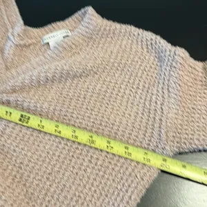 SINCERELY JULES CINCH FRONT V NECK‎ KNIT SWEATER thumbnail 5