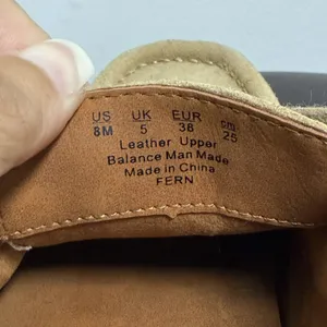 Zodiac Sand Tan Suede Leather Platform Fern Square Toe Chukka Lace Up Shoes 8 M thumbnail 9