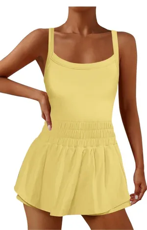 Yellow Athletic Skort Dress Size XS thumbnail 1