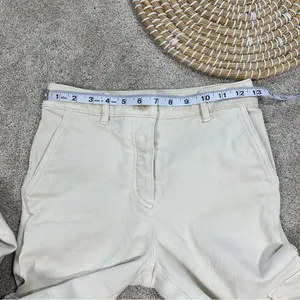 Aritzia Wilfred Modern Supply Twill Cargo Pants High Waisted in Gd Birch Size 0 thumbnail 15