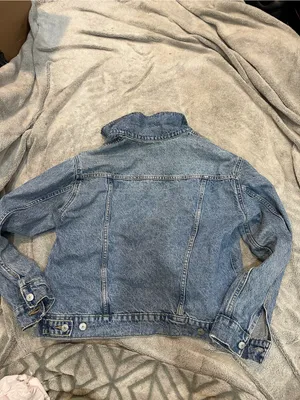 Old Navy Vintage-Inspired Light Blue Denim Jacket thumbnail 8