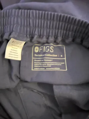 FIGS Scrub Pants Navy Blue thumbnail 3