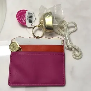 Bath Body Works Pink Wearable Lanyard Pocketbac Id Holder Keyring thumbnail 4