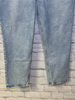 Abercrombie & Fitch Curve Love Ultra High Rise 90s Straight Jean Women’s 32 thumbnail 3