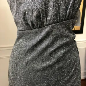 Max & Ash Dress Black Silver Glitter NWT M L thumbnail 8