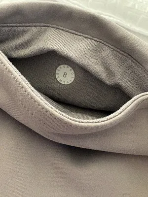EXCELLENT Lululemon Forget The Sweat High Rise Tight 25" Grey Purple Leggings 8 thumbnail 9