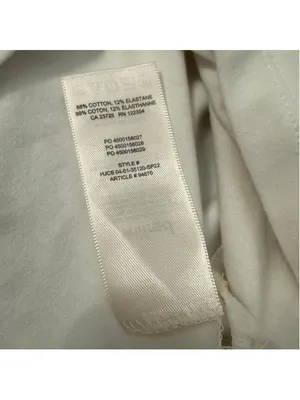 Aritzia Wilfred white puff sleeve top - Size XXS thumbnail 5