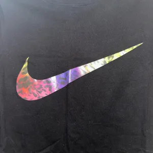 WOMENS NIKE NSW AIRXOTIC BOXY TEE multi color animal print logo size medium NEW thumbnail 6
