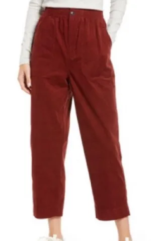 MADEWELL Women's Tapered Huston Pull-On Crop Pants thumbnail 1