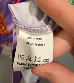 SheShow Swift Swiftie Eras Tour Outfits Button-Down Pajama Top and Shorts Set Purple thumbnail 5