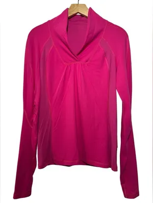 Lululemon Vintage Long Sleeve Pull Over Athletic Sweatshirt thumbnail 1