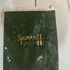 Harrods Glossy Green Shopper thumbnail 8