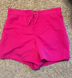 Lands' End kids size 16 girls pink shorts thumbnail 1