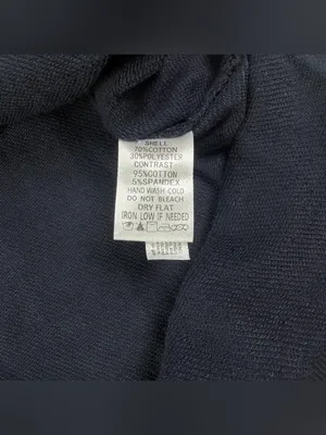 Fantastic Fawn Navy Pullover with Rainbow Smiley Graphic thumbnail 7