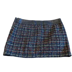 Abercrombie & Fitch Super Short Mini Skirt Wool Plaid Retro Size 10/30 Women's thumbnail 8