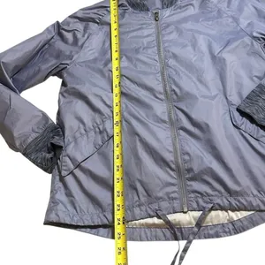 prAna Center Jacket Techwear Bomber DWR Blue Purple Women’s Small Outdoor Hiking thumbnail 5
