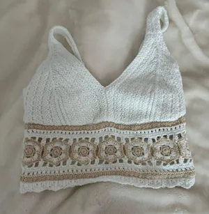 Hollister Crochet Top thumbnail 1