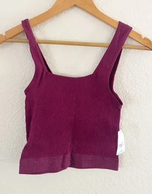 Rue21‎ Ribbed Stretch Sparkle Tank Top thumbnail 1