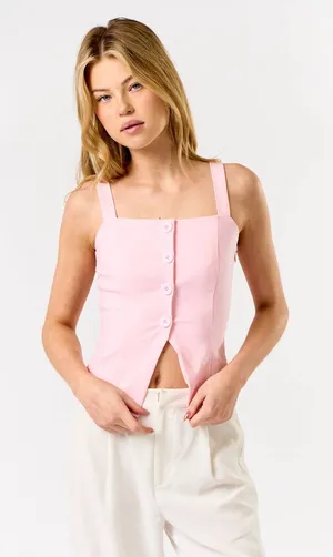 Blue Blush Vestique Pink Tank thumbnail 1