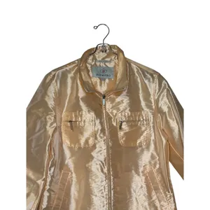 Dismero Women's Blazer Jacket Y2K Vermoda SPA Satin Lined Zipper Pocket‎ Small thumbnail 4