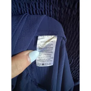 Hill House Home The Louisa Nap Dress Navy Size Small Midi Dress thumbnail 8