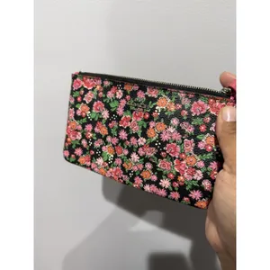 Coach Corner Zip Wristlet In Posey Cluster Floral Print Coated Canvas P thumbnail 2