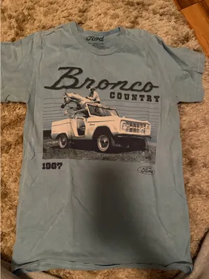 Bronco T Shirt Blue thumbnail 1
