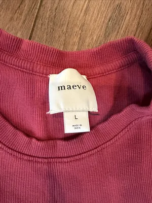 Maeve Women’s Ruffle Tank Top - Rose Size Large - C27-007 thumbnail 2