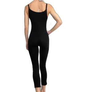 Love Black Spagetti Strap One Piece Jumpsuit Athleisure One Piece Size Small thumbnail 2