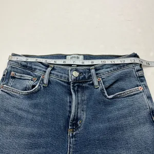 Agolde Toni Mid Rise Straight Ankle Womens Size 26 Blue Denim Jean‎ Five Pockets thumbnail 5