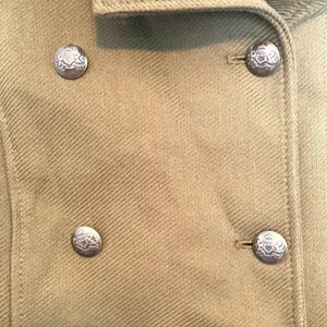 Banana Republic Military Pea Coat Olive Green Double Breasted Jacket Small thumbnail 6