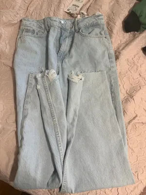ZARA Straight Jeans thumbnail 1