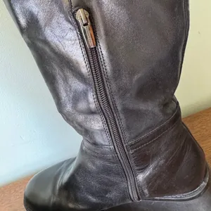 Vince Camuto 8.5 Leather Nettrio Knee High Riding Boot Chunky Plaform Biker 90s thumbnail 9