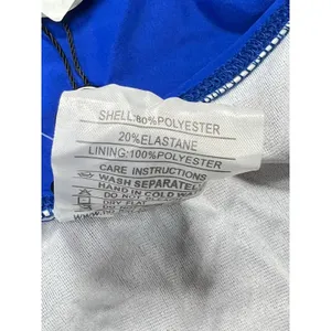 Motel Marjorie One Piece Halter Swimsuit in Royal Blue Size Small NWT thumbnail 8